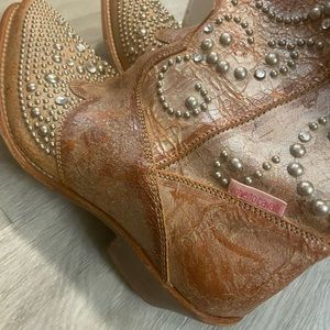 Roberto Cavali Studded leather boots